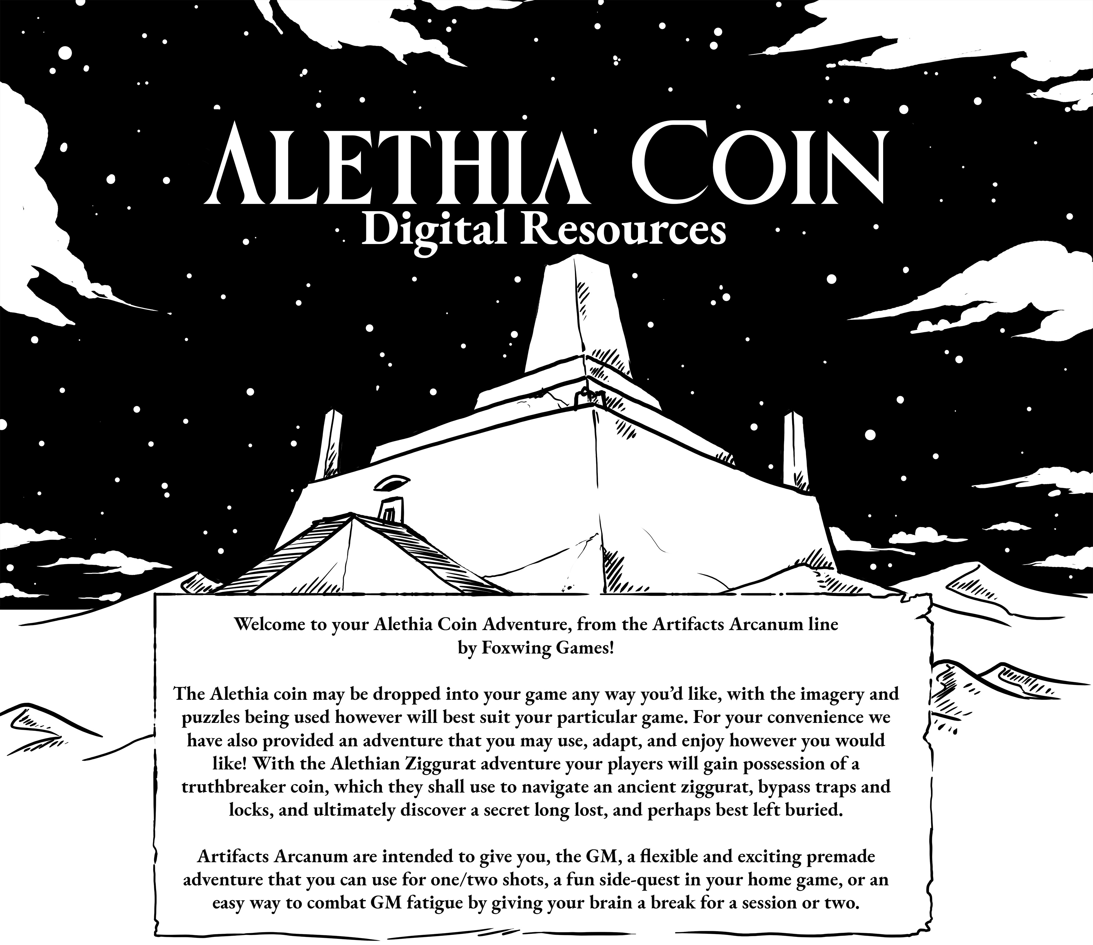 Alethia Coin – Digital Resources – The Quest Chest